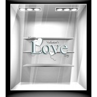 Αυτοκόλλητο βιτρίνας - Αγίος Βαλεντίνος 65